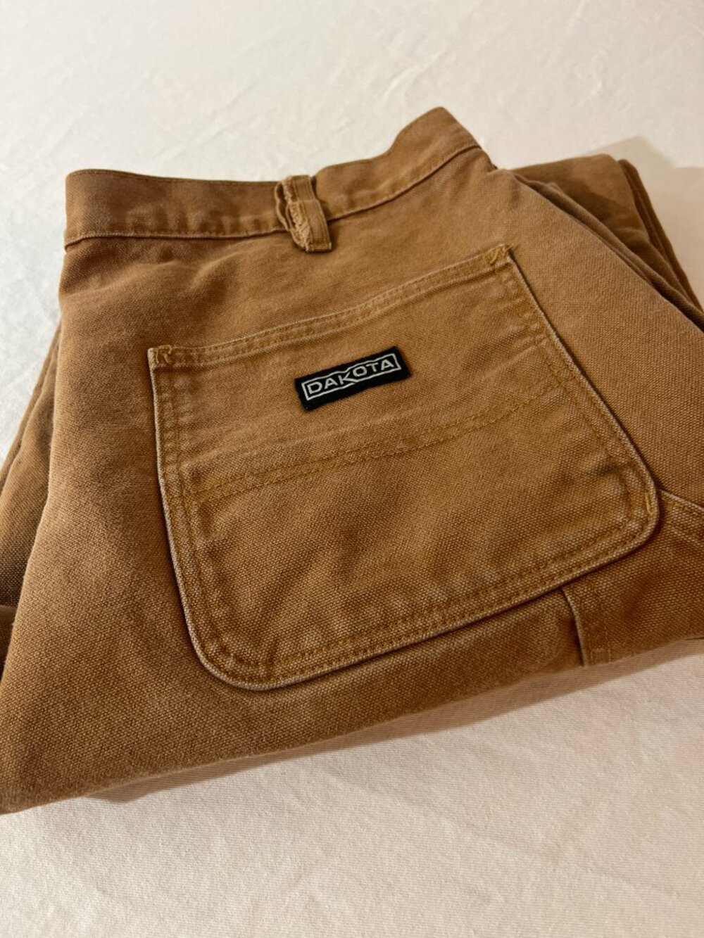 Dakota, Mens Tan Denim Work Pants W36 x L32